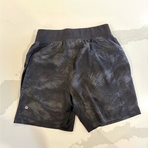 lululemon athletica Men’s Black Performance training Shorts - size small